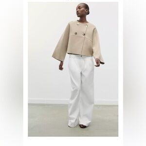 Zara Knit Wrap Blazer/Cape!